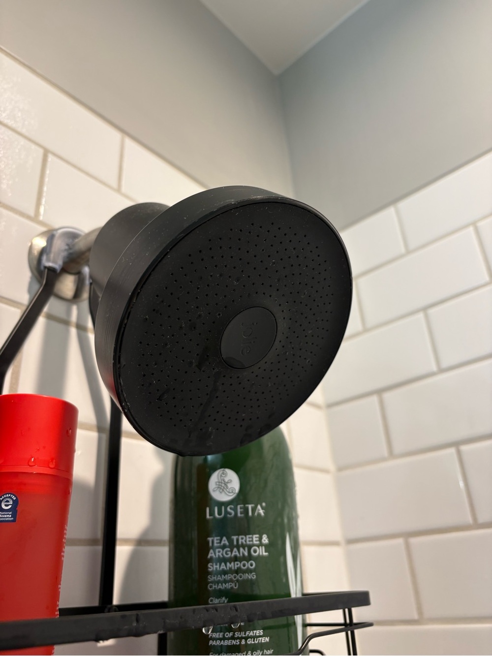 Jolie Black Shower Head
